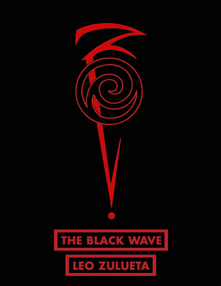 The Black Wave by Leo Zulueta with Special Pin!!