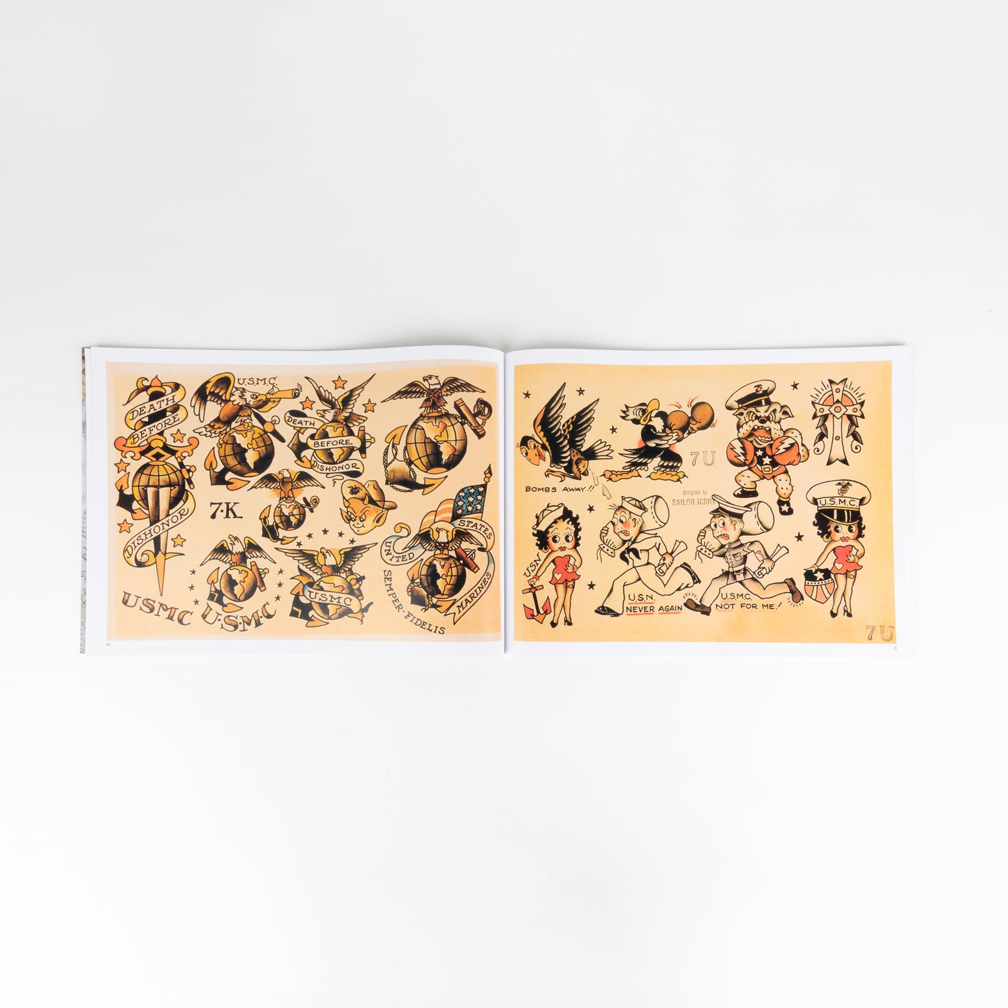 Sailor Jerry Tattoo Flash Volume Two interior spread