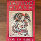 TATTOO FLASH flier from 1990 - SIGNED BY DON ED HARDY