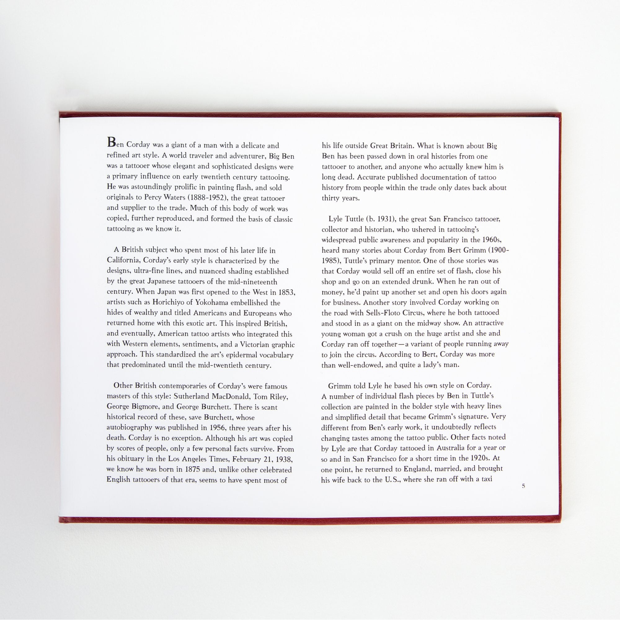 Tattoo Travel Book - Ben Corday 2010 Edition – Hardy Marks