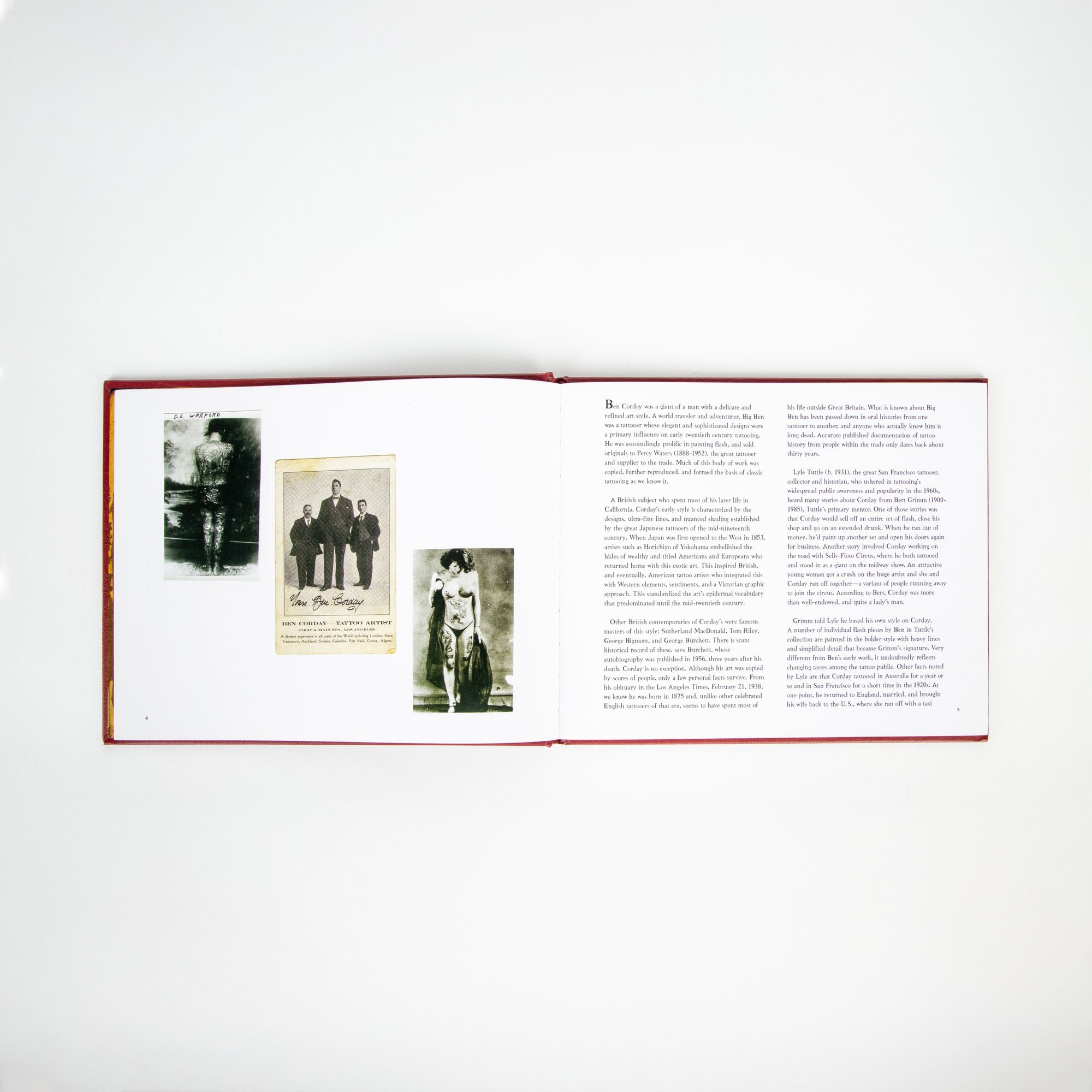 Tattoo Travel Book - Ben Corday 2010 Edition – Hardy Marks
