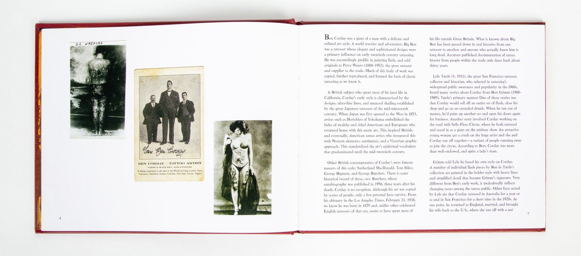 Tattoo Travel Book - Ben Corday 2010 Edition – Hardy Marks