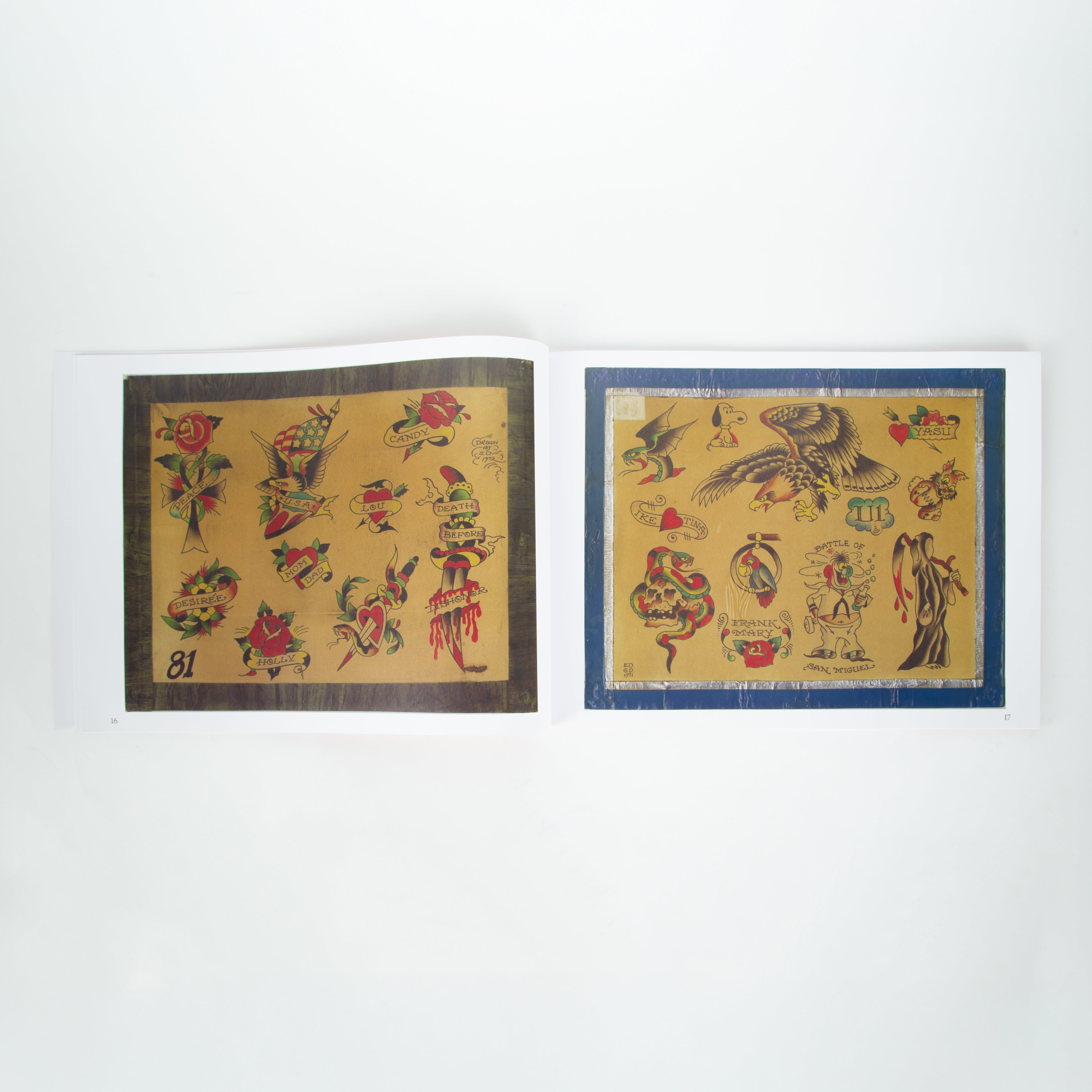 Classic Tattoo Flash - From the Hardy Passalacqua Collection: Don